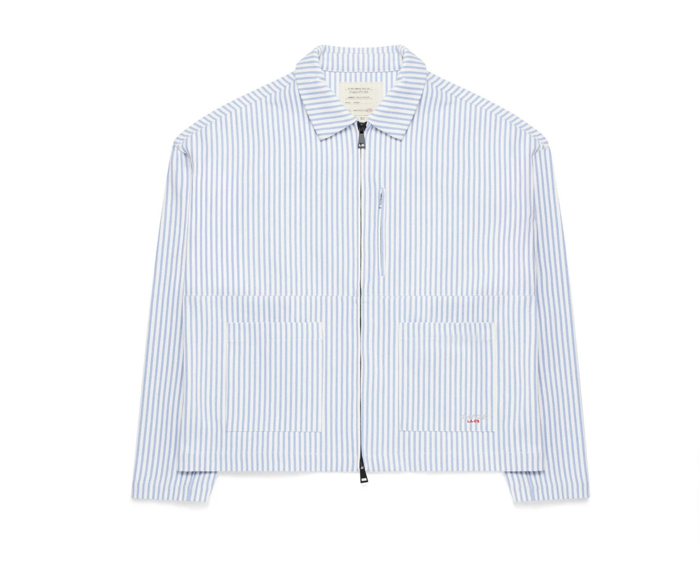 Tomokazu Pinstripe Canvas Workwear Jacket