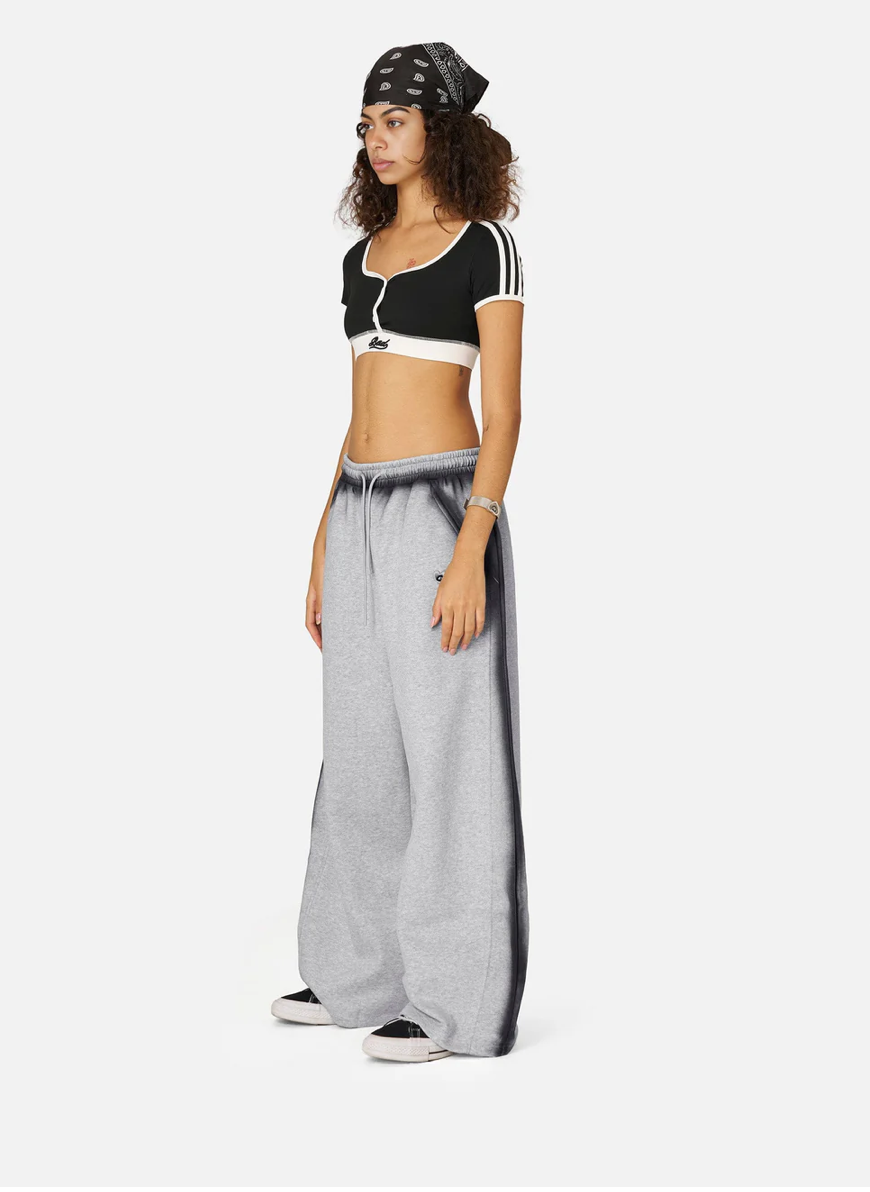 INKJET SUPER BAAGGY BARREL SWEATPANTS