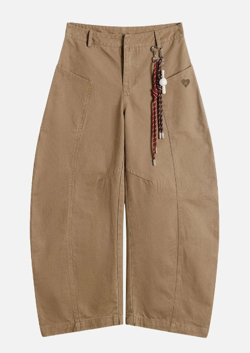 Baseball Chainlink Baggy Barrel Pants