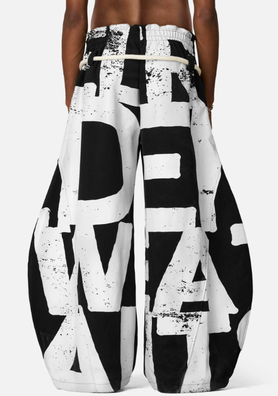Graffiti Drift Super Baggy Pants