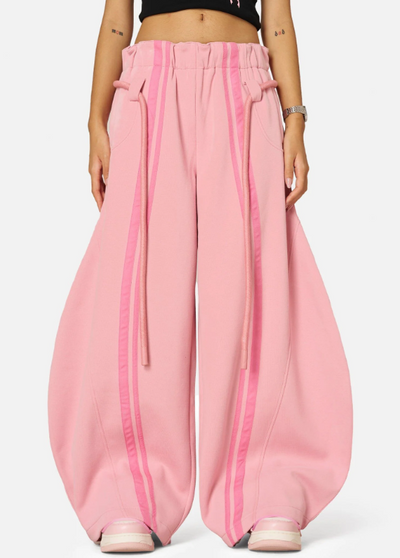 Striped Drift Barrel Sweatpants