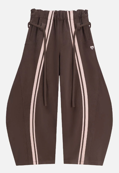 Striped Drift Barrel Sweatpants