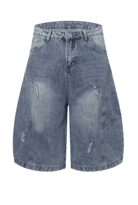 Urban Shred Distressed Split Jorts