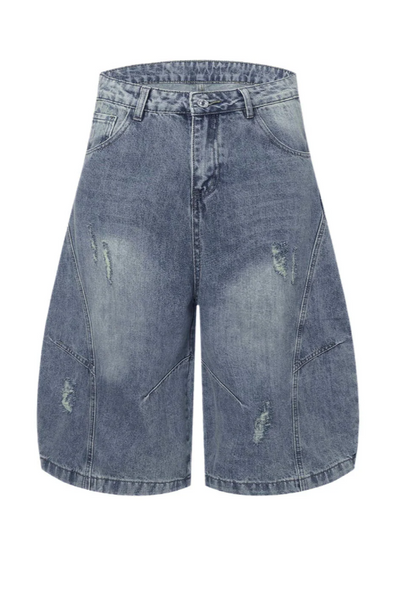 Urban Shred Distressed Split Jorts