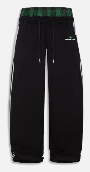 Double Layer Waist Street Sweatpants
