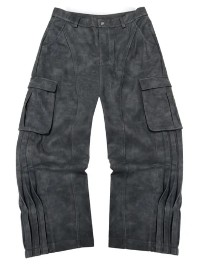 Men’s Dark Grey Cargo Pants