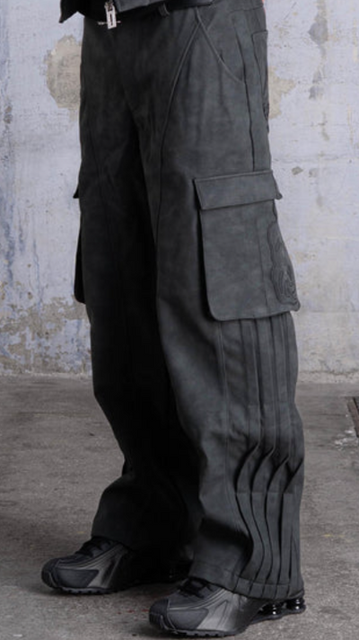 Men’s Dark Grey Cargo Pants