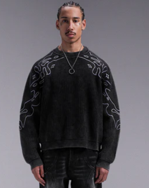 Black ABYSSAL Knit