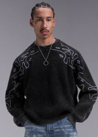 Black ABYSSAL Knit