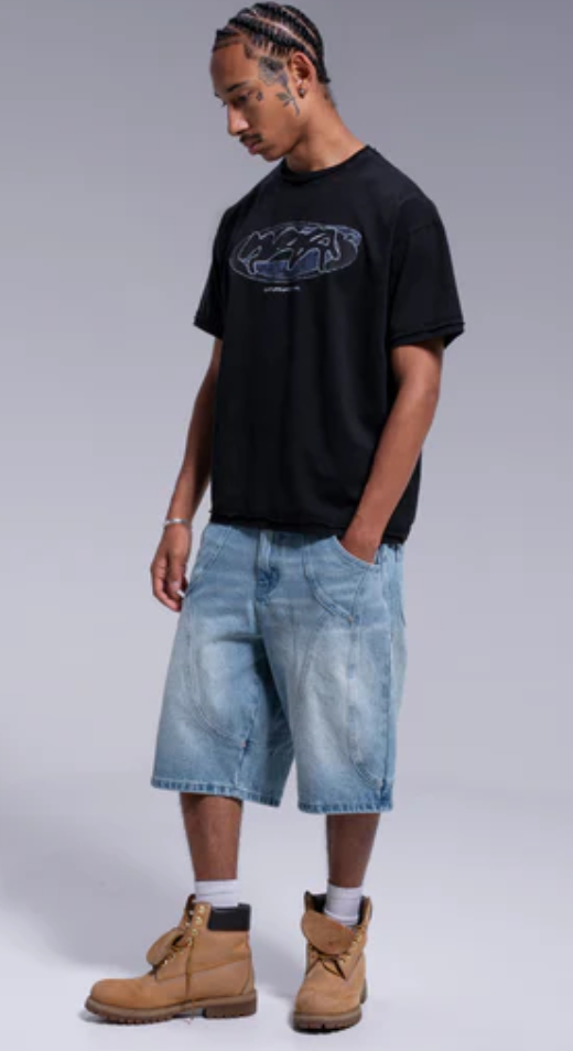 “ARCH” Denim Shorts