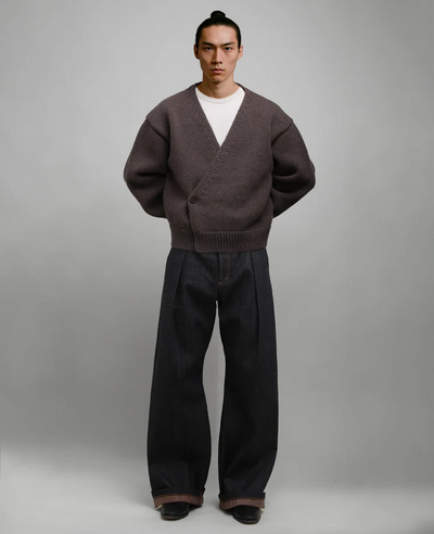 THE CARDIGAN JACKET - MOCHA