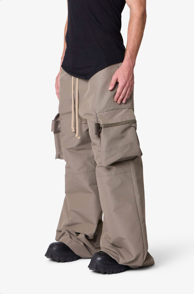 ZIP CARGO POCKET RAVE PANTS