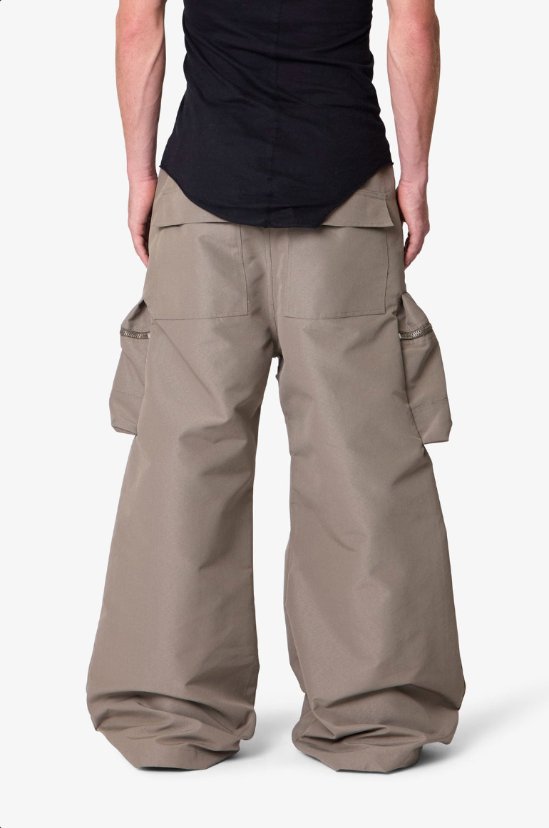 ZIP CARGO POCKET RAVE PANTS