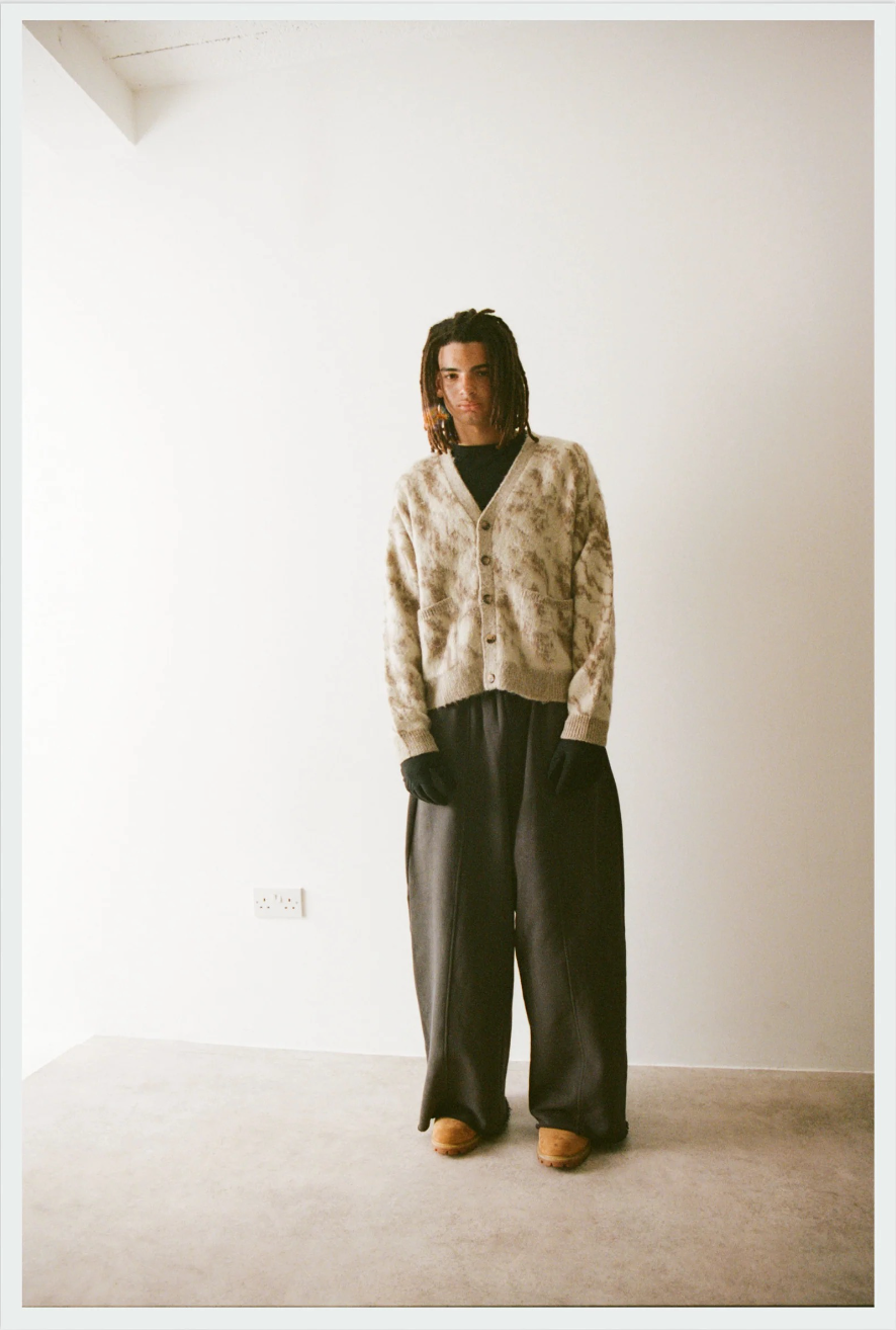 Tora Tan Mohair Cardigan