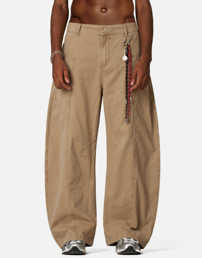 Baseball Chainlink Baggy Barrel Pants
