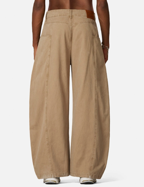 Baseball Chainlink Baggy Barrel Pants