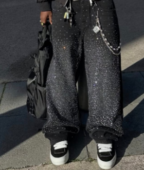 Stardust Flex Rhinestone Pants