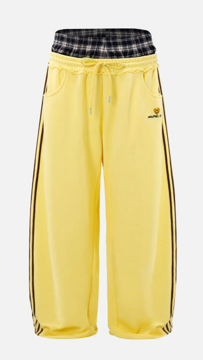 Double Layer Waist Street Sweatpants