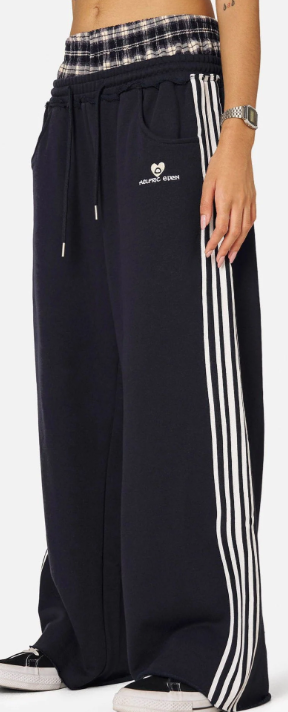 Double Layer Waist Street Sweatpants