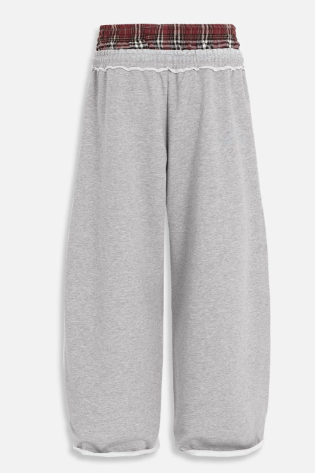 Double Layer Waist Street Sweatpants