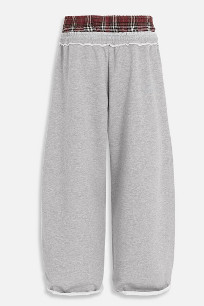 Double Layer Waist Street Sweatpants