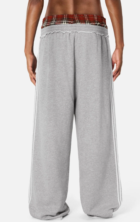 Double Layer Waist Street Sweatpants