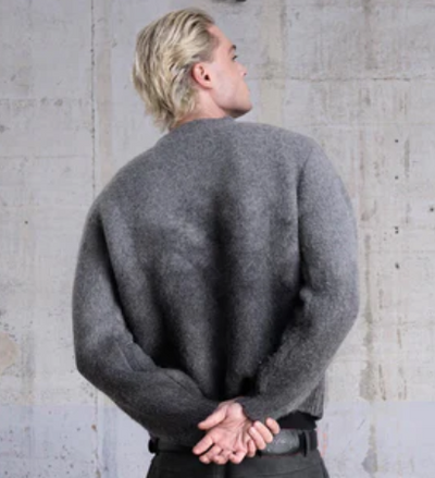 Dark Grey PUFFY Knit